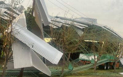 “Turbonada”, el fenómeno meteorológico que azotó a real del Padre y Jaime Prats