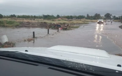 Rio Diamante: precaución en los cruces de El Molino y Pobre Diablo