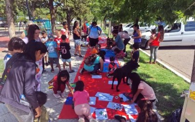 Jornada de recreación y promoción de derechos en Salto de Las Rosas