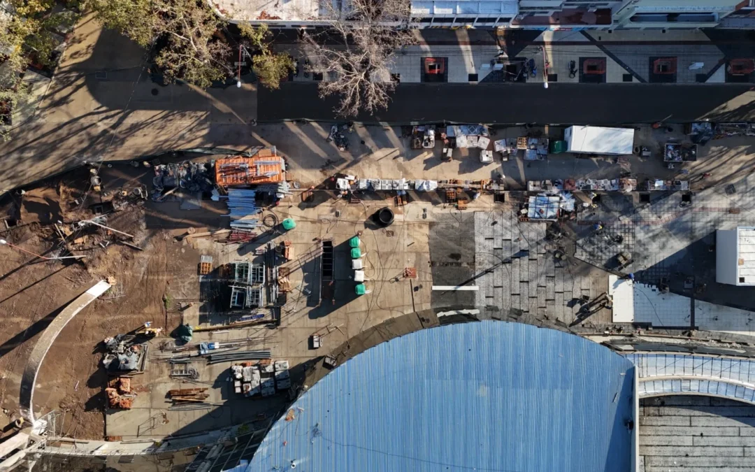 Ex Terminal de San Rafael: notables avances en el Megaedificio que transformará el Microcentro