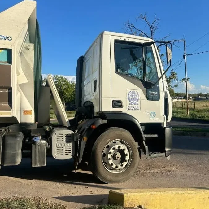 El Municipio aportó un camión y logística para trasladar donaciones a Bahía Blanca