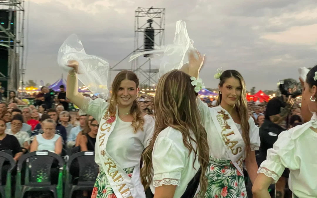 Vendimia: Sofía Zingaretti presente en la Fiesta de la Cosecha de Mendoza