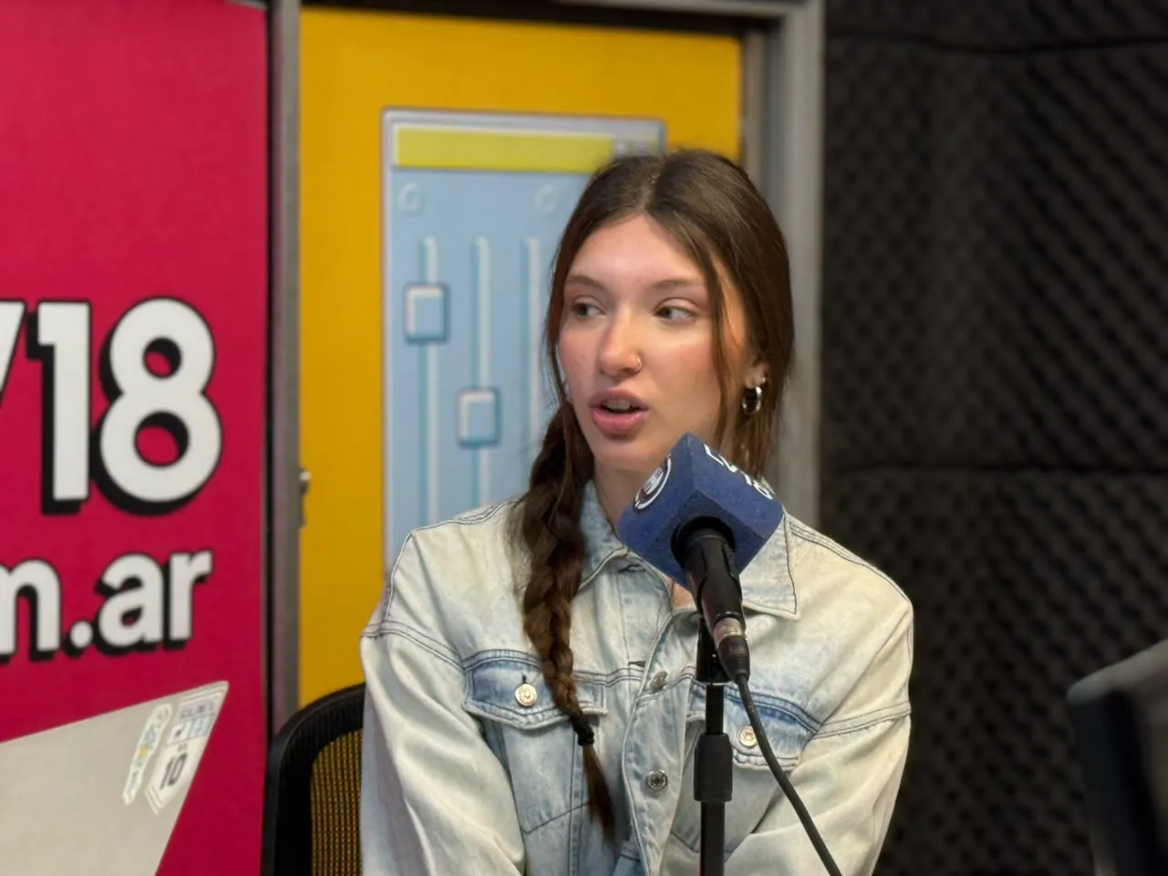 Abril Quintana habló de su experiencia en Popstars durante su visita al estudio de LV18.