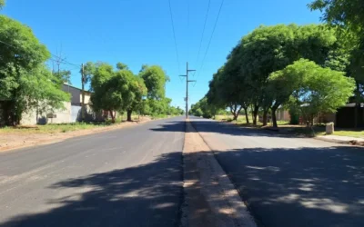 Asfaltado de Av. El Libertador: ya está habilitado el primer tramo hasta Ruiz Daudet