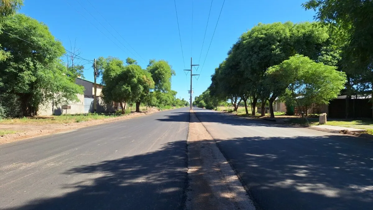 Asfalto El Libertador habilitado