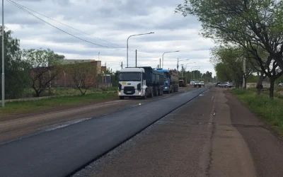 Asfaltan avenida Rawson en San Rafael: dónde están los desvíos y cuándo habilitarían el tránsito