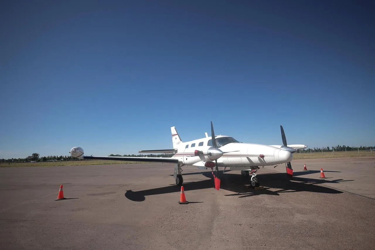 Lucha antigranizo en San Rafael