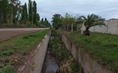 Ante la llegada de fuertes tormentas, el Municipio exigió a la Provincia la limpieza urgente de cuatro colectores clave de San Rafael