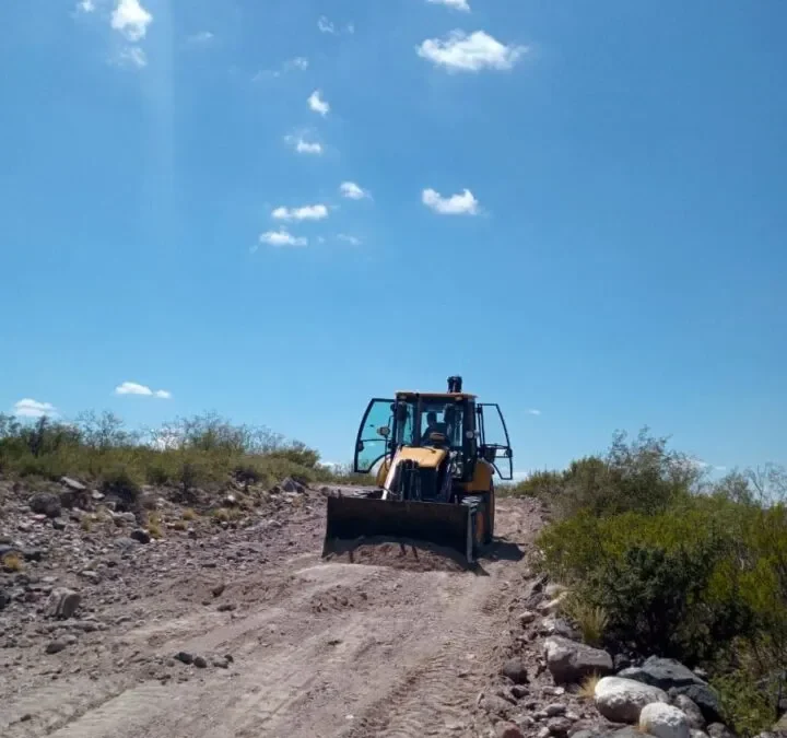 El Municipio trabaja para recuperar caminos rurales y a los puestos de Punta del Agua