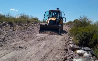 El Municipio trabaja para recuperar caminos rurales y a los puestos de Punta del Agua