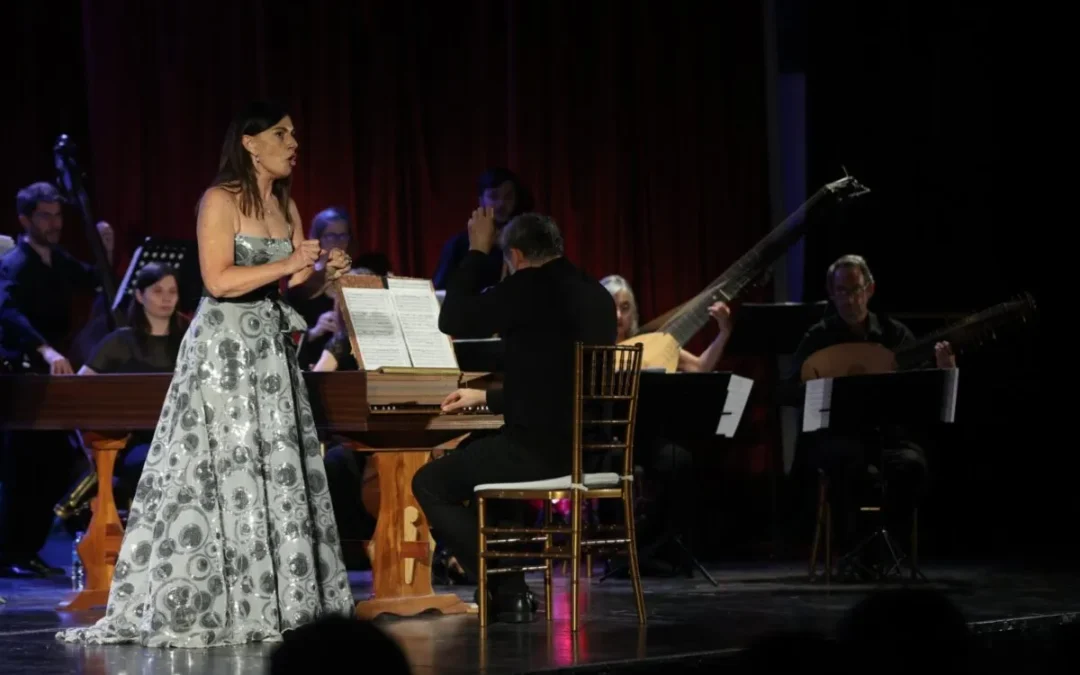 Verónica Cangemi y la Orquesta Barroca Argentina deslumbraron en el Roma