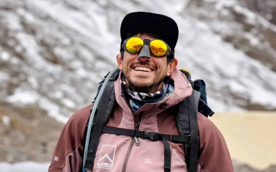 Nicolás Verdugo logró el ascenso y descenso al Aconcagua en 19 horas y emocionó a San Rafael