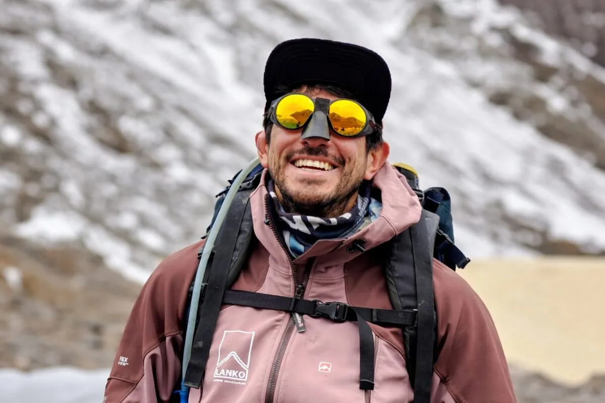 Nicolás Verdugo luego del ascenso y descenso al Aconcagua en 19 horas Nicolás Verdugo luego del ascenso y descenso al Aconcagua en 19 horas