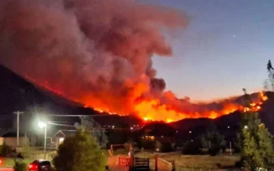 Alerta máxima en Chubut por nuevos focos de incendio