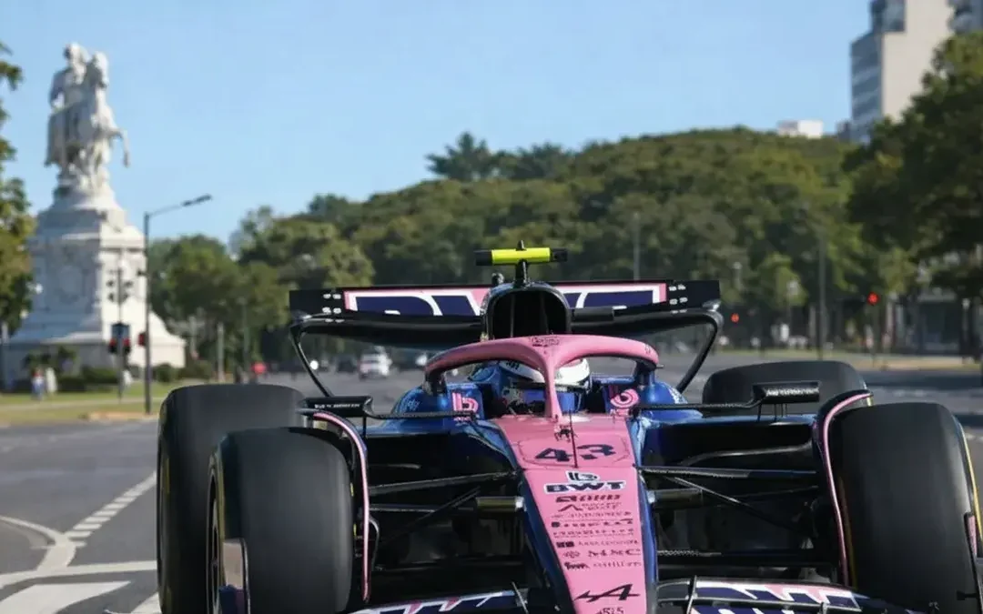 Franco Colapinto llevará la Fórmula 1 a las calles de Palermo