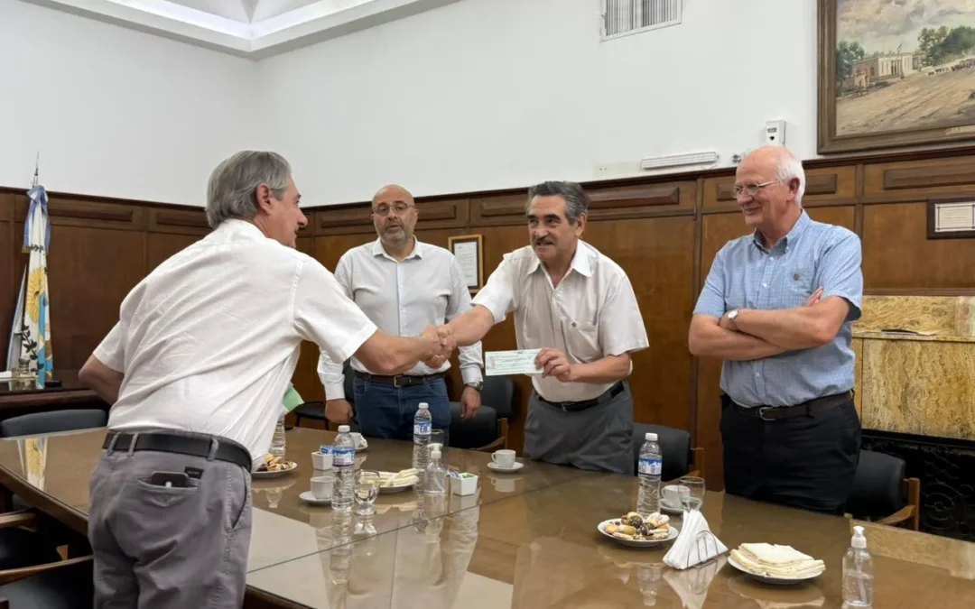 Apoyo del Municipio a los programas solidarios del Rotary Club de San Rafael Este