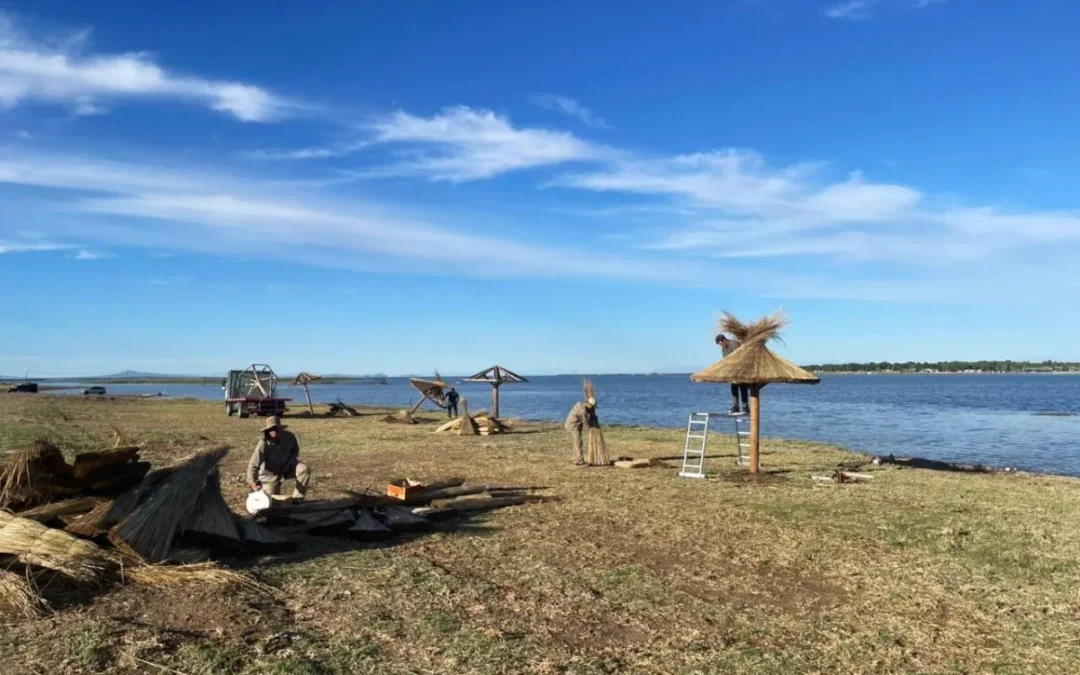 Nuevo equipamiento para la costanera de El Nihuil