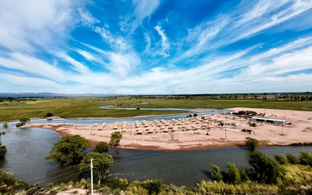 Así luce la costanera de Cañada Seca a días de su inauguración