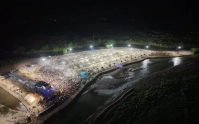 Miles de personas disfrutaron la inauguración de la costanera de Cañada Seca