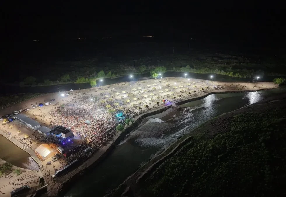 Miles de personas disfrutaron la inauguración de la costanera de Cañada Seca