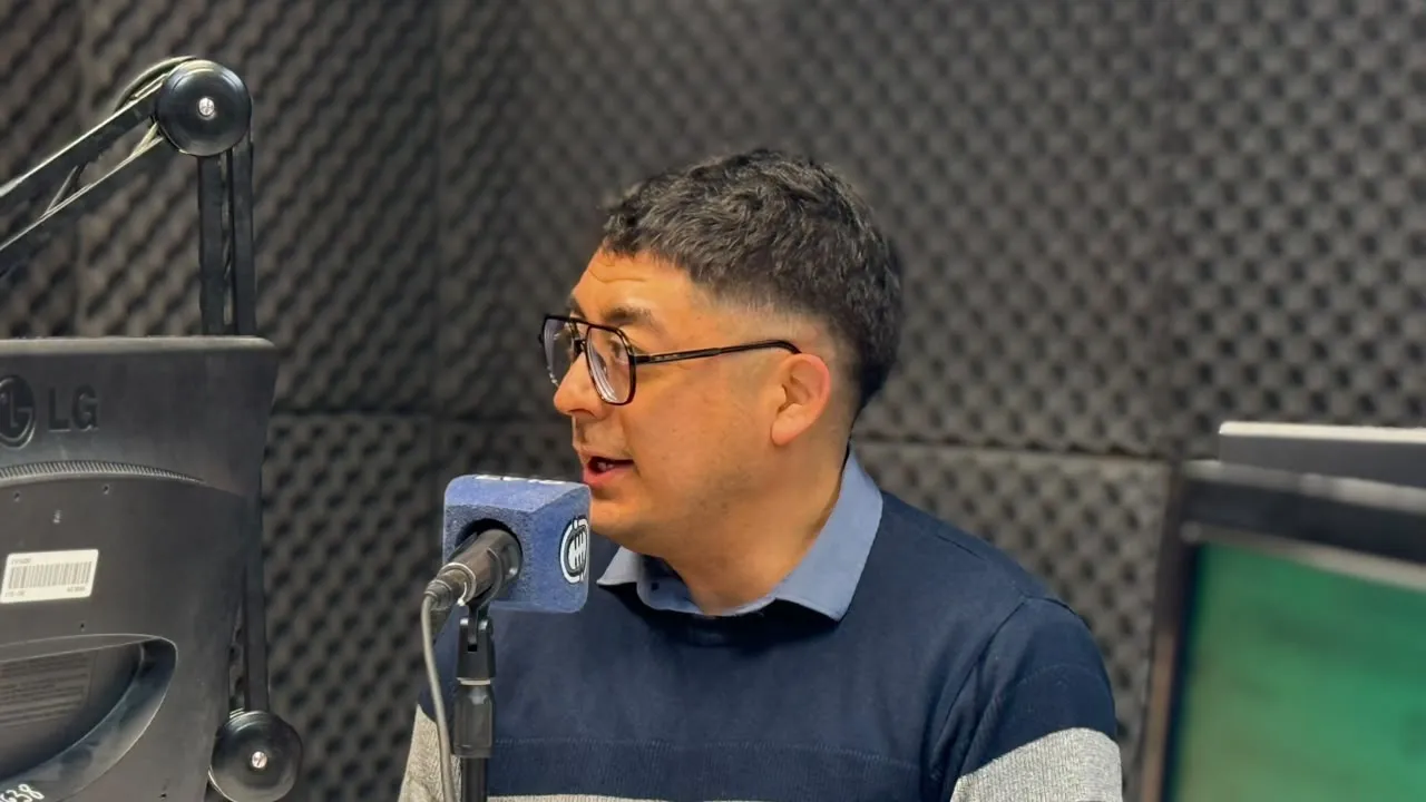 Franco Martínez explicó cómo surgió la propuesta organizada por estudiantes de Ingeniería en Sistemas de Información. Franco Martínez explicó cómo surgió la propuesta organizada por estudiantes de Ingeniería en Sistemas de Información.