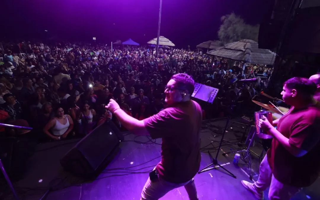 Monte Comán celebró el carnaval en su costanera