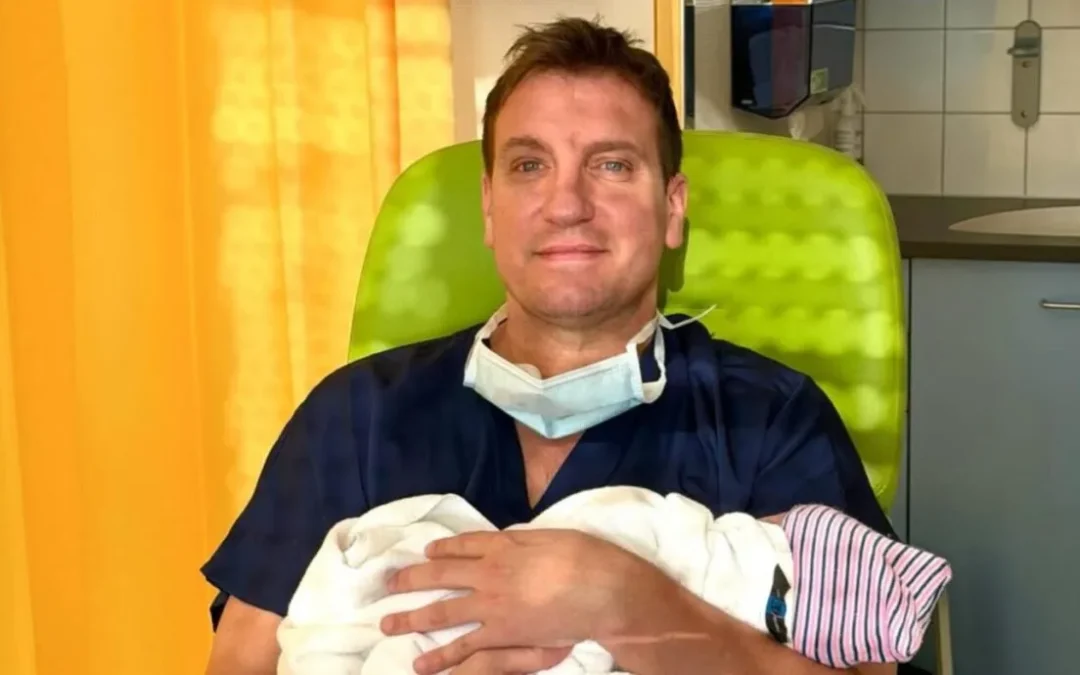 Nació Lando, el segundo hijo de Maxi López y Daniela Christiansson