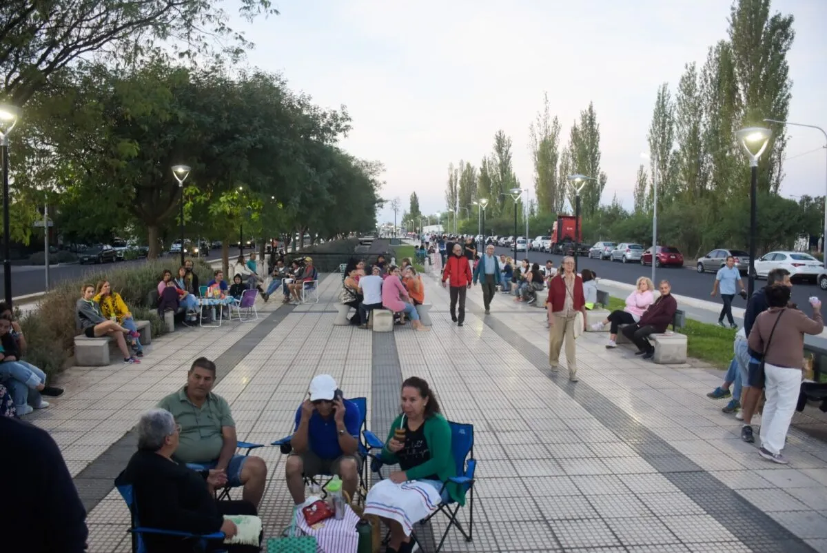 Ocupación turística San Rafael fin de semana largo Paseo-Rawson-turismo