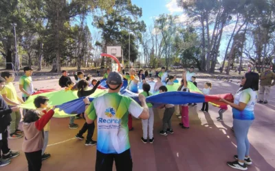 RECREO llega a los barrios de San Rafael con juegos para toda la familia