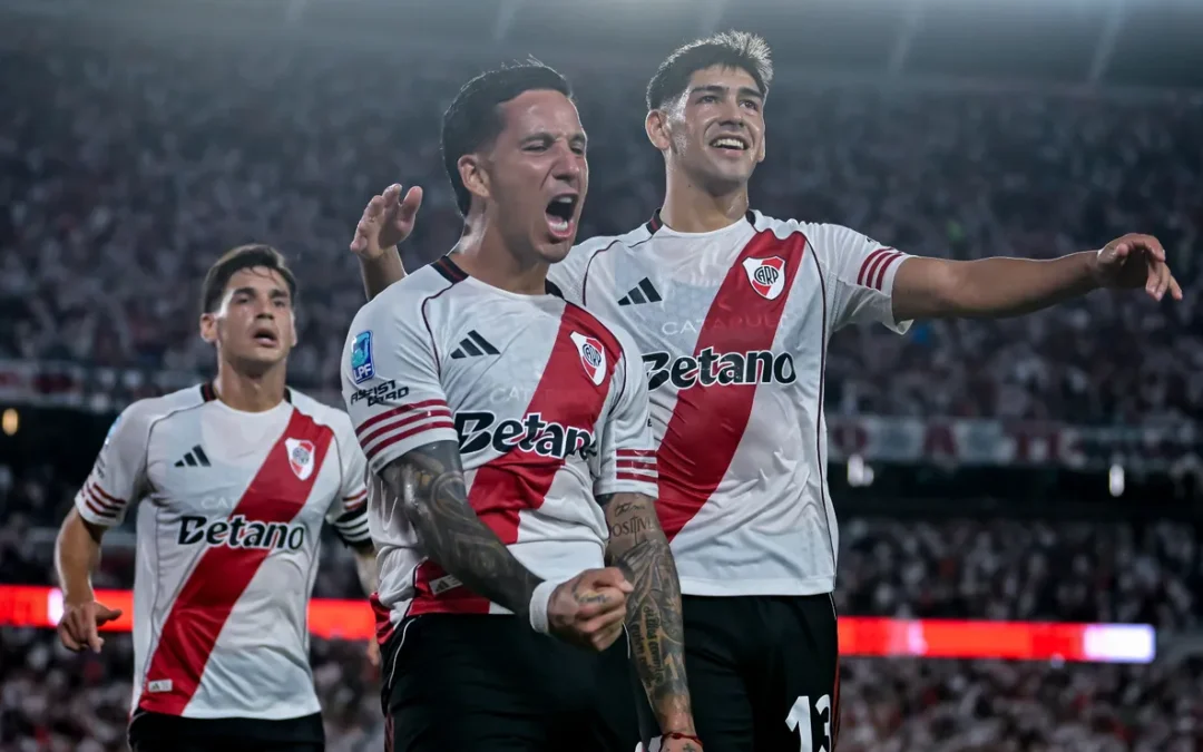Liga Profesional: River venció a Sarmiento y empieza a levantar con Coudet