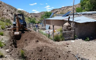 Los equipos municipales siguen abriendo caminos en la zona del Secano