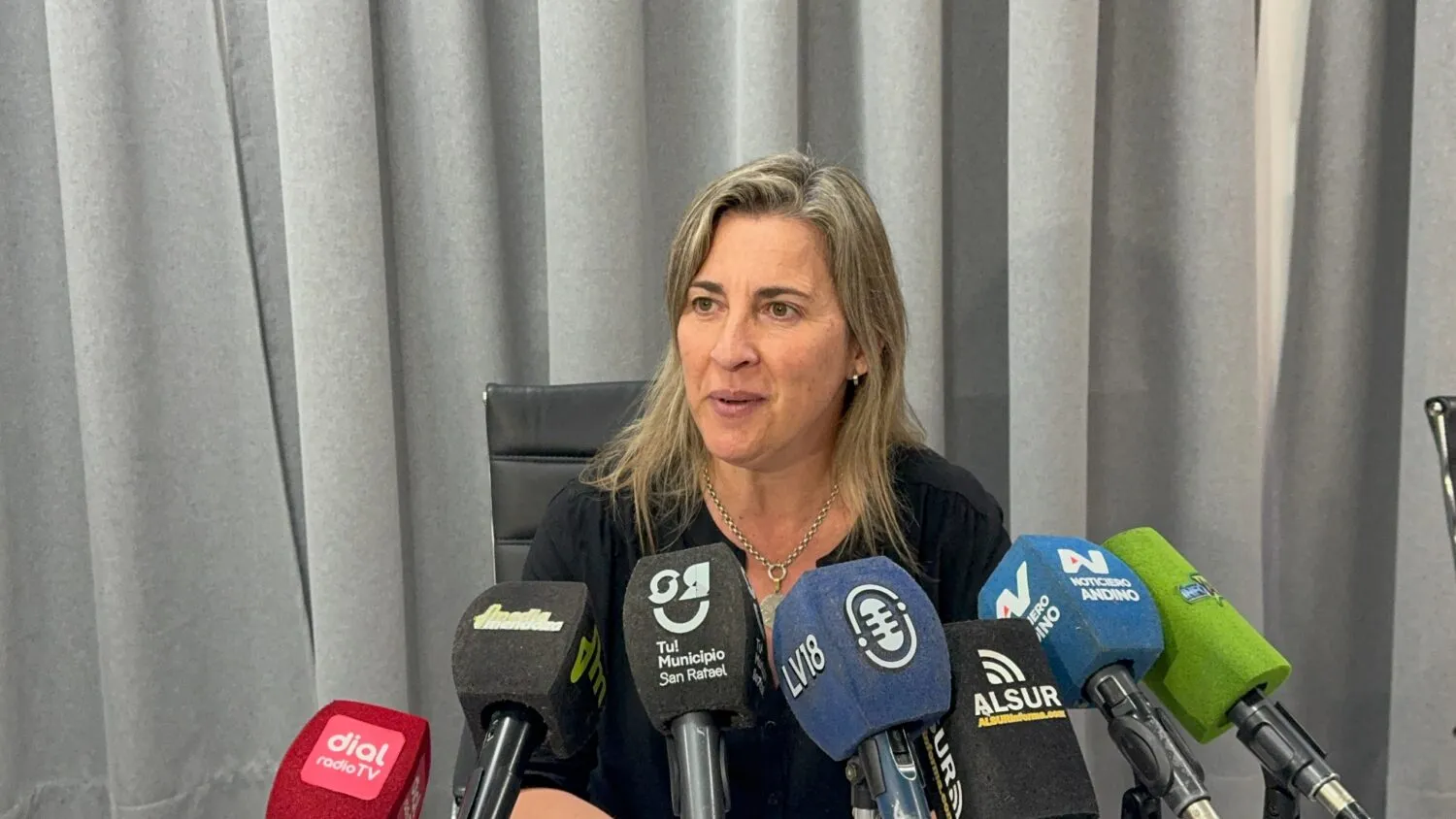 Andrea Fichetti destacó el esfuerzo municipal para finalizar la obra tras la paralización del financiamiento nacional. Andrea Fichetti destacó el esfuerzo municipal para finalizar la obra tras la paralización del financiamiento nacional.