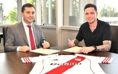 River anunció la llegada de Aníbal Moreno