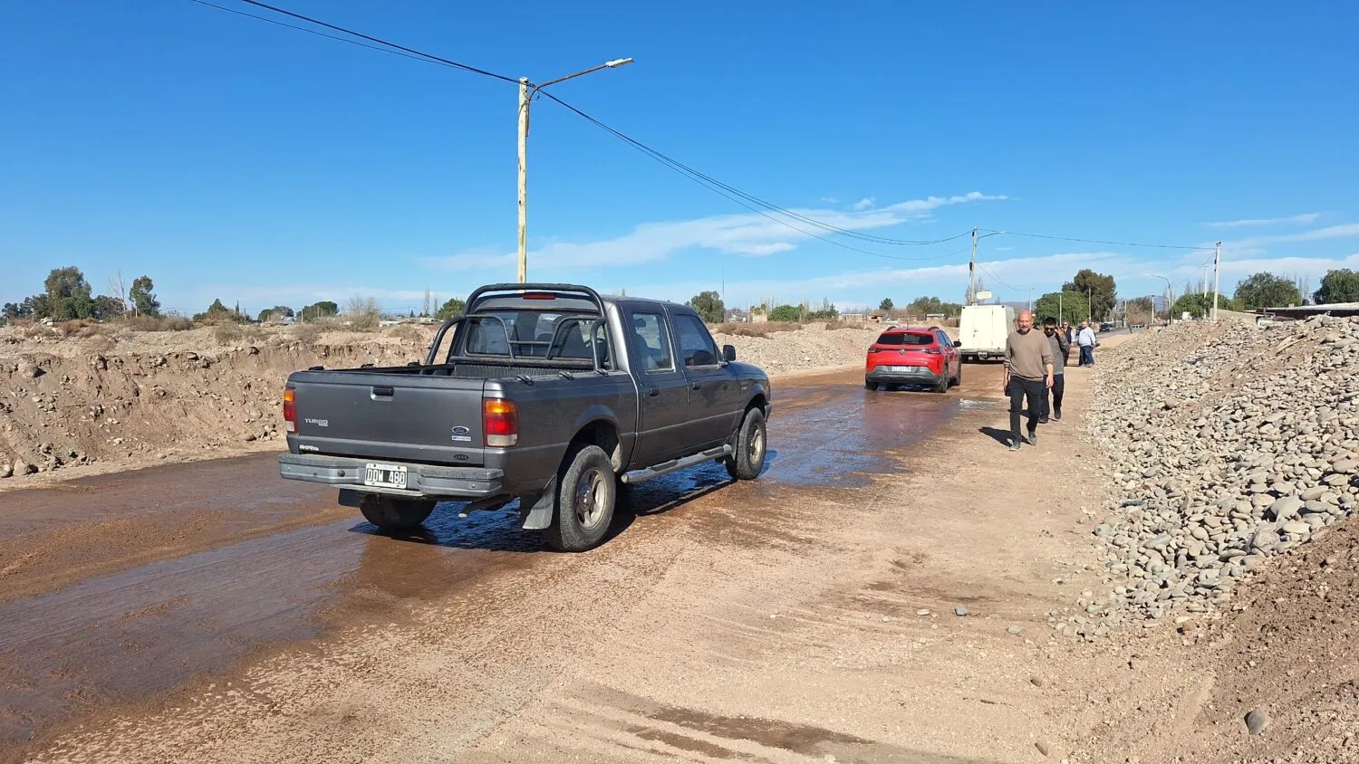 El puente Pobre Diablo y El Molino quedó habilitado nuevamente para la circulación vehicular.