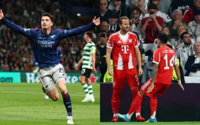 Champions League: Bayern Múnich y Arsenal dieron el primer golpe de visitantes