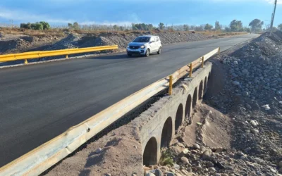Paso Pobre Diablo: finalizó la recuperación con la colocación del asfalto