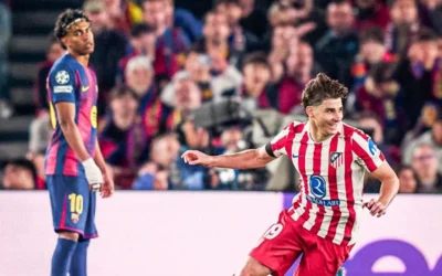 Champions League: el Atlético de Madrid de los argentinos eliminó al Barcelona y avanzó a semifinales
