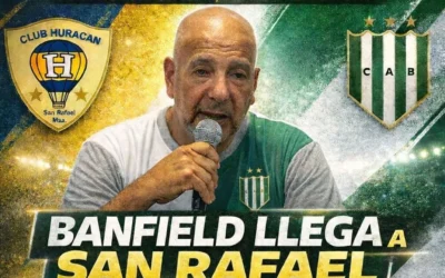 Banfield llega a San Rafael con una prueba oficial de jugadores
