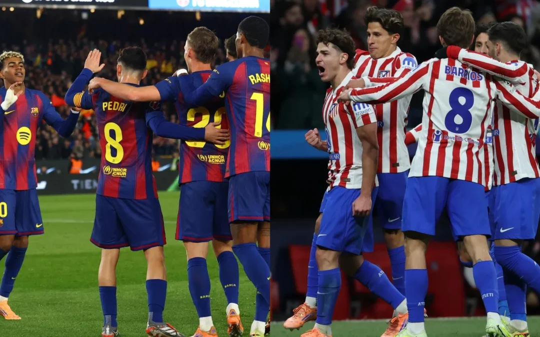 Liga española: Barcelona recibe a Atlético de Madrid con la punta en juego