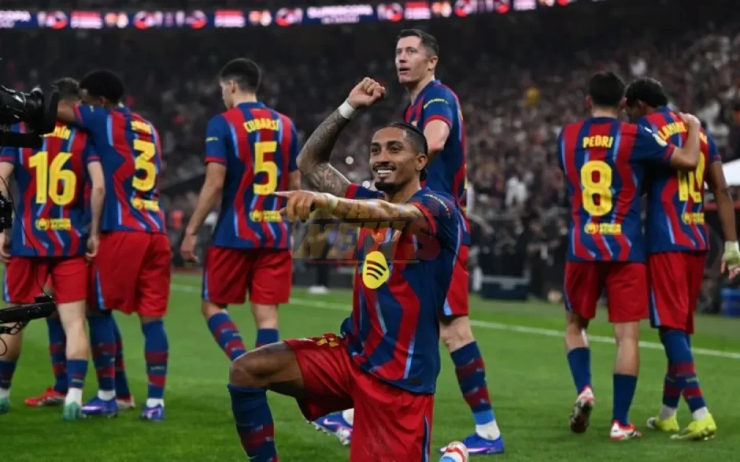 Barcelona se impuso por 3 a 2 a Real Madrid y conquistó la Supercopa de España