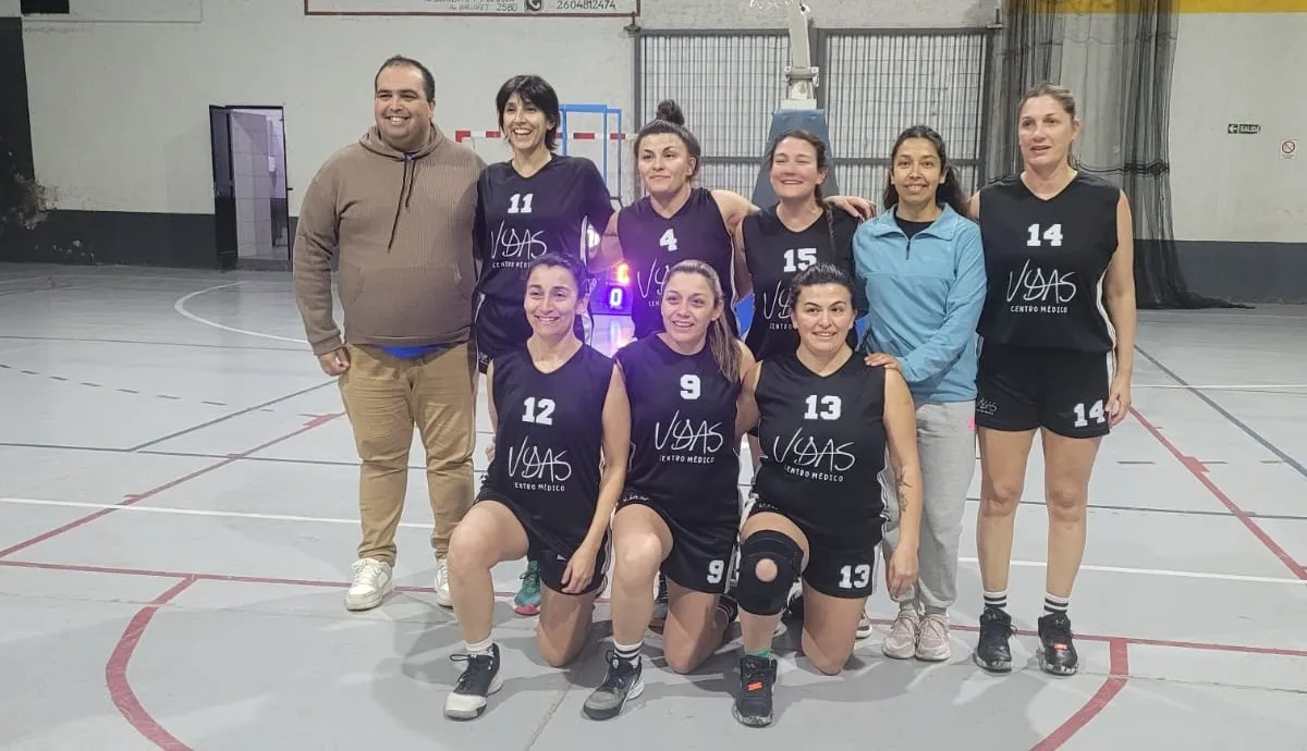 Maxi Básquet femenino en San Rafael
