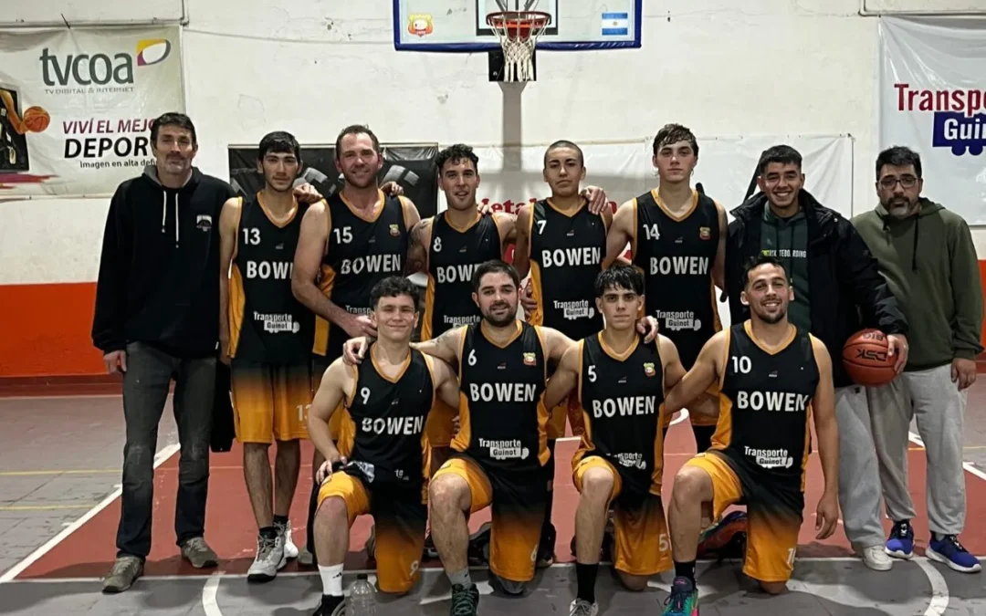Bowen ganó dos partidos y se acomoda en la pelea del Apertura de Básquet