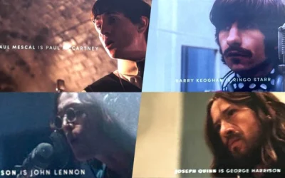 Dieron a conocer las primeras imágenes de la Biopic de Los Beatles