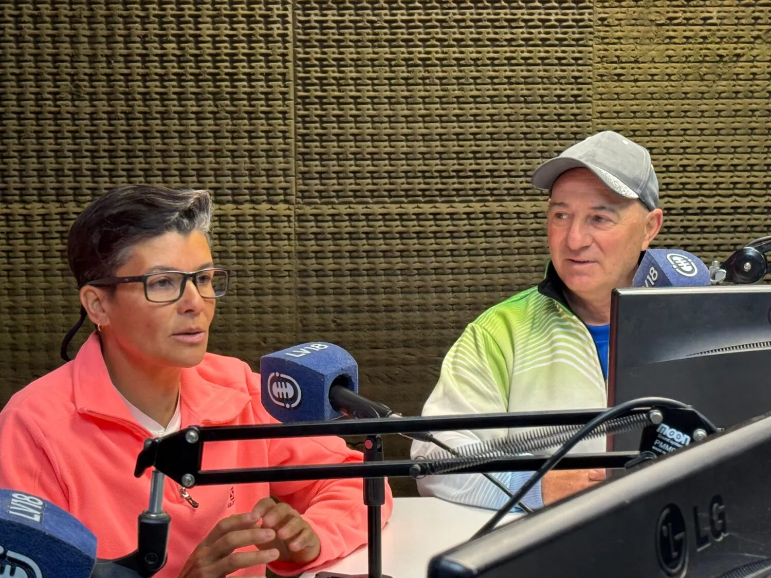 Chicho Ércoli y Fernanda Velázquez