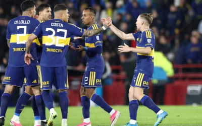 Copa Sudamericana: Boca ganó 3-1 a Recoleta en la Ida de los Octavos de Final