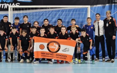 Banco Mendoza avanzó a cuartos de final del Nacional C13 Sur de futsal