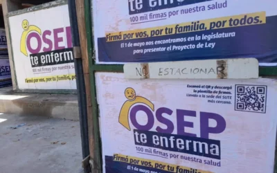 OSEP en crisis: el plan con 100.000 firmas que impulsa el SUTE para cambiar la obra social
