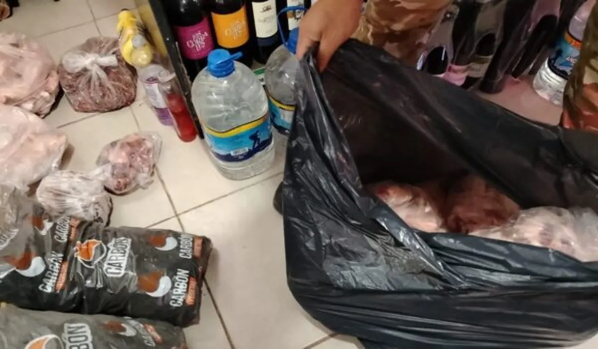 Carne en mal estado en San Rafael