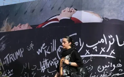 “Mataremos a Donald Trump”: Irán exhibió al presidente de EEUU en un ataúd mientras crece la tensión militar