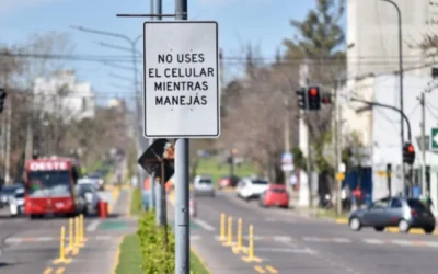 La escuela San Rafael Arcángel impulsa una campaña vial con alumnos y Policía Vial en San Rafael